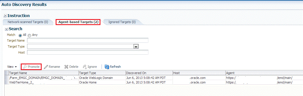 ターゲットの昇格 ターゲットの昇格