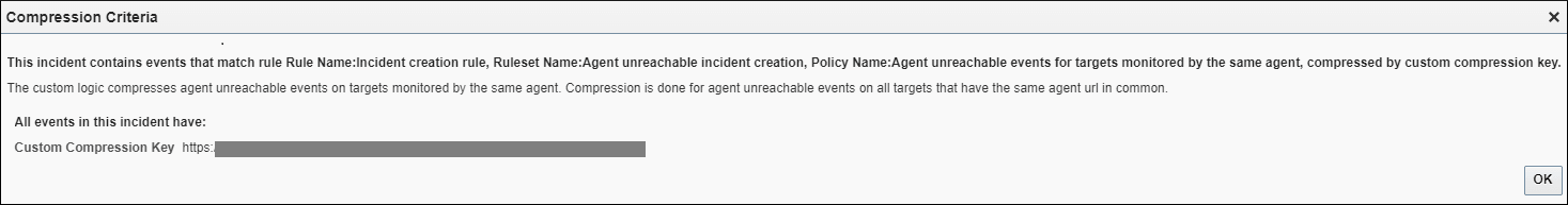 圧縮条件ダイアログを示す図。