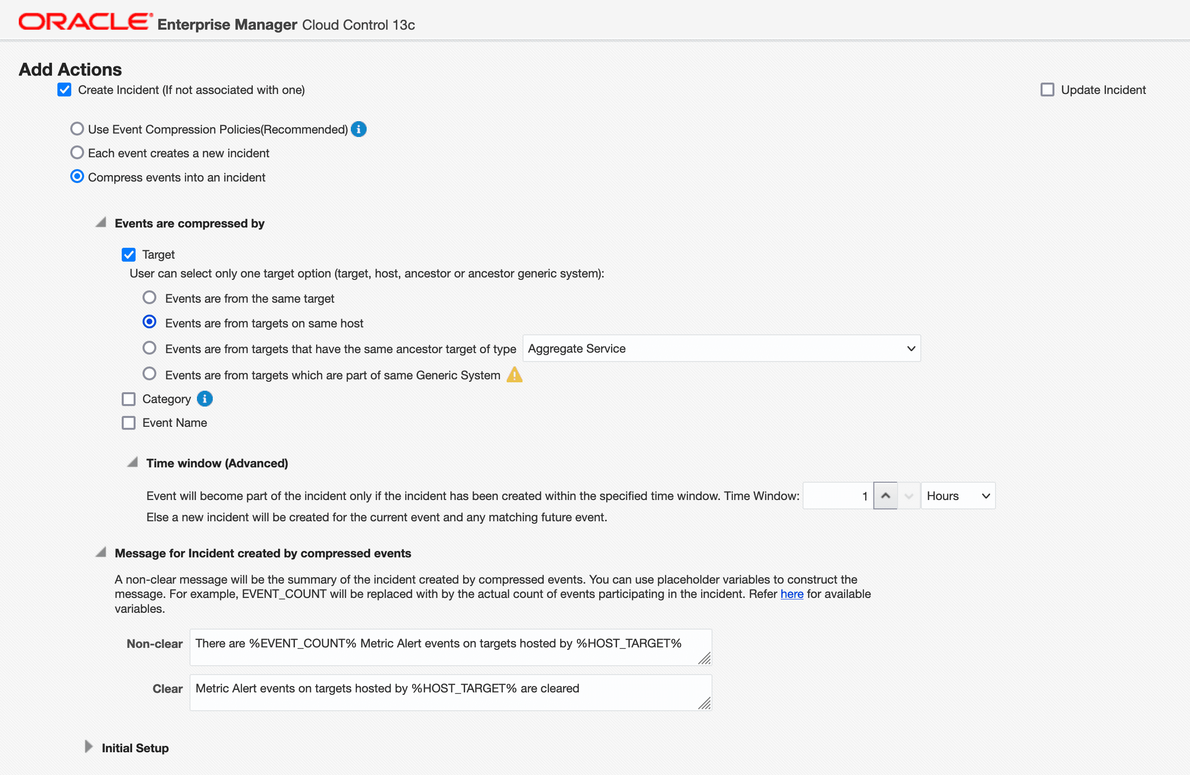 条件付きアクションの追加。 条件付きアクションの追加。