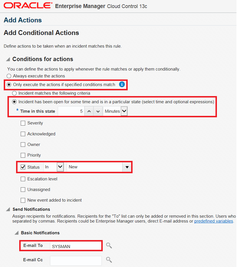 アクションの追加。 アクションの追加。