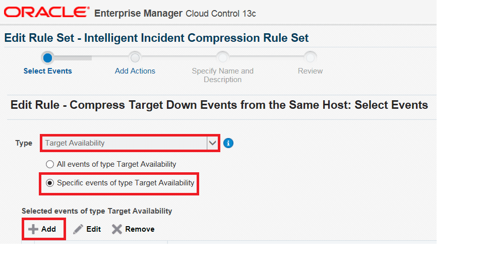 ルールの編集。 ルールの編集。