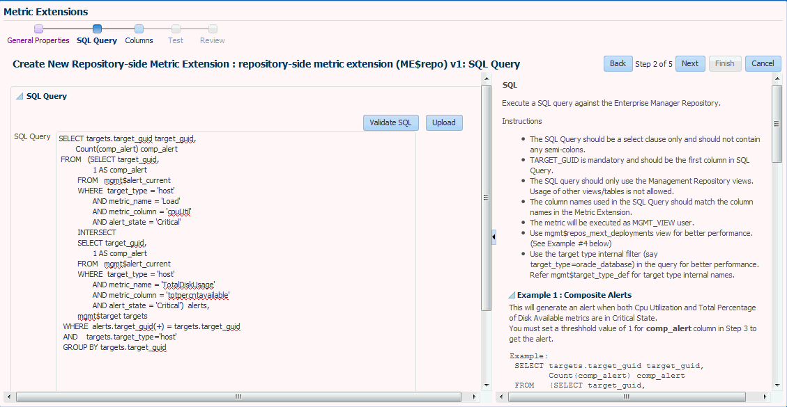 SQL問合せページ