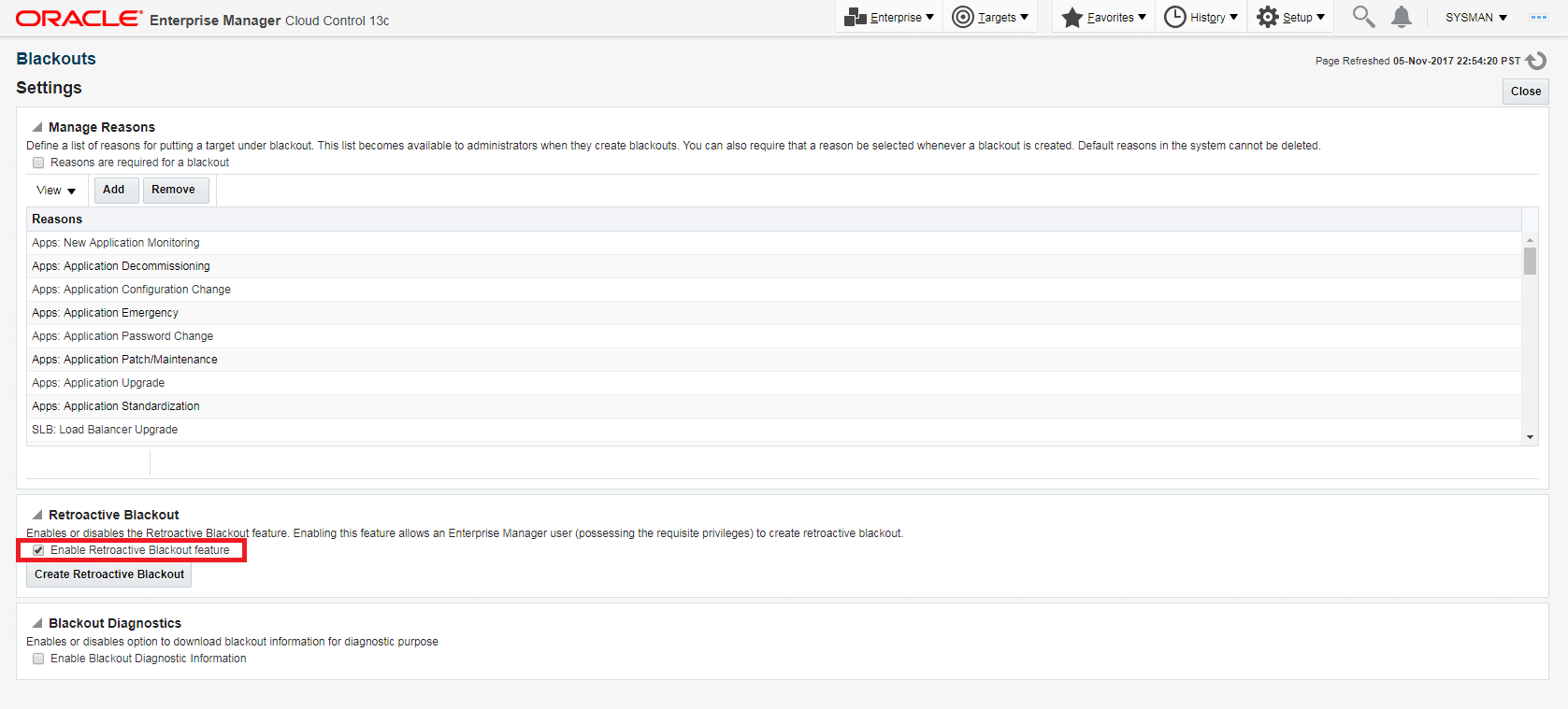 設定ページ。 設定ページ。