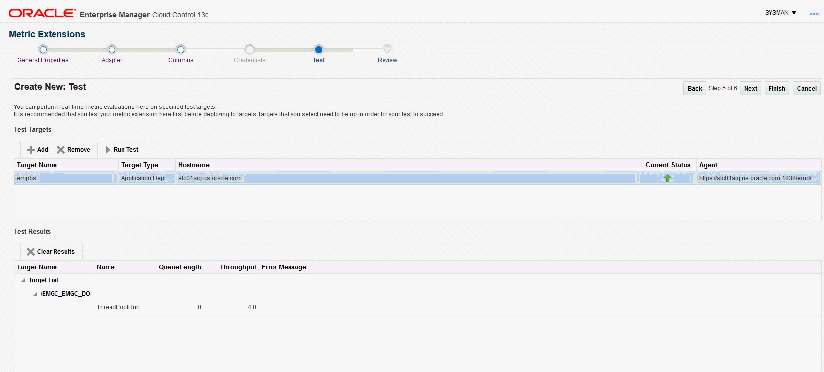 画像には、成功したテストが表示されています。