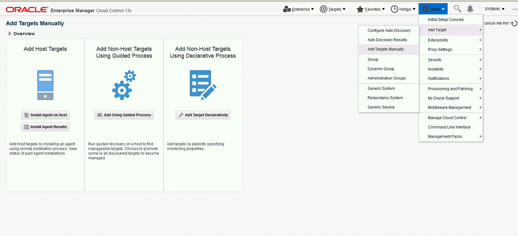 画像は、エージェントを選択するためのメニューの選択内容を示しています。