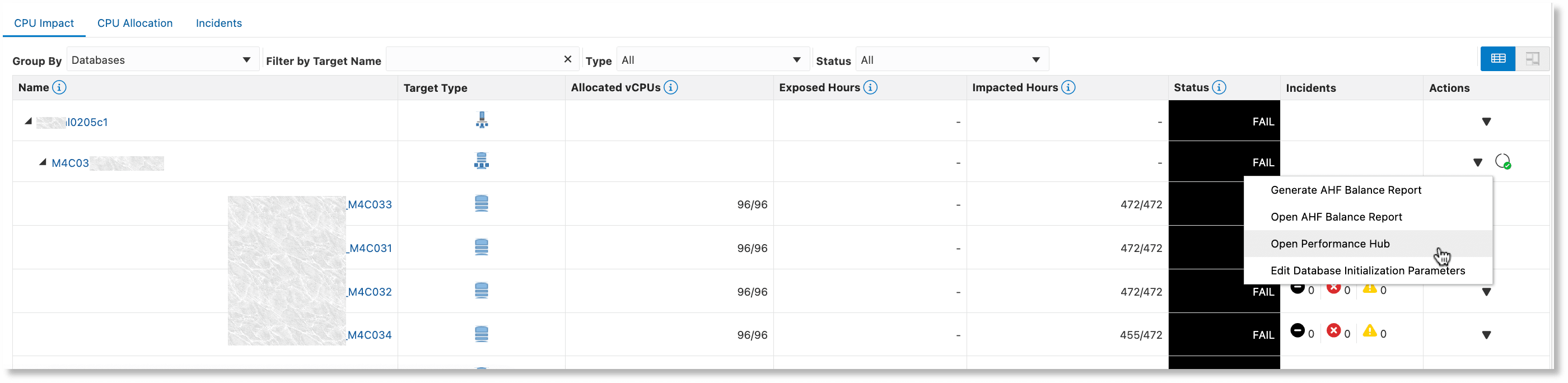 「パフォーマンス・ハブ」へのアクセス 「パフォーマンス・ハブ」へのアクセス