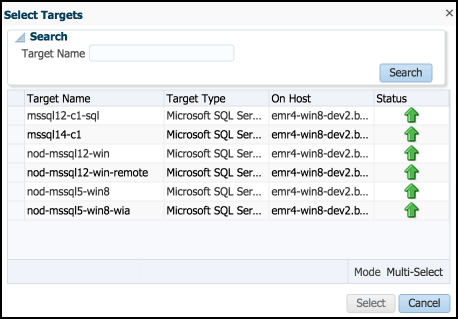 ターゲットの選択