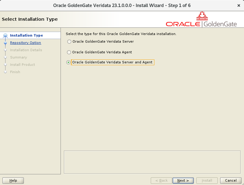 インストール・タイプを選択します。