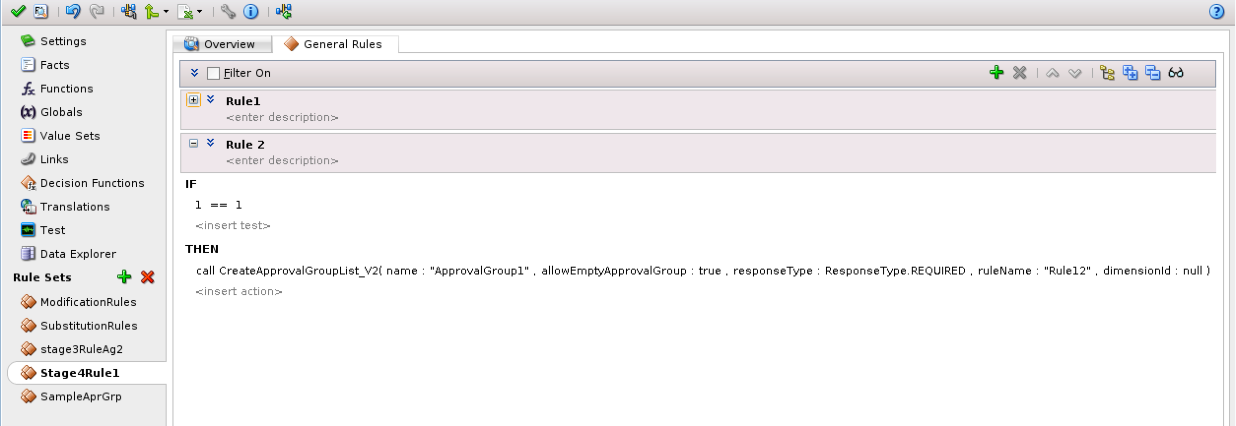 allowEmptyApprovalGroupパラメータを指定したCreateApprovalGroupList関数