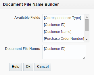 ドキュメント・ファイル名ビルダー