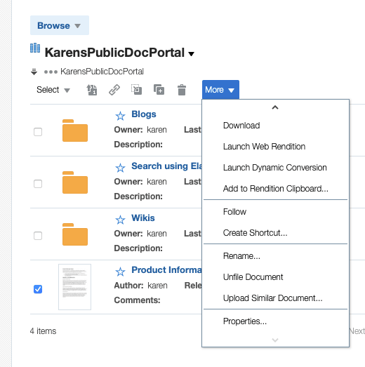 この図は、「ドキュメント」ページを示しています。