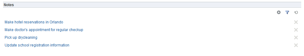 「ノート」ビュー