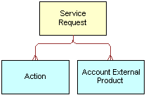 Siebel Service Request ASI. This image is described in the surrounding text.