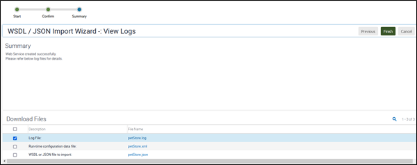 This image shows the Finish button.