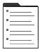 Generic Layout of the DotComAppletListBriefBulletBorder Template. This image is described in surrounding text.