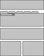 Generic Layout of the View Detail Template. This image is described in surrounding text.