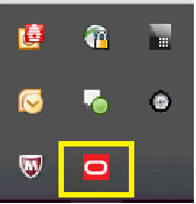 DISA Task Tray: This image shows the DISA icon.