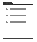 Generic Layout of the AppletListMessage Template. This image is described in surrounding text.