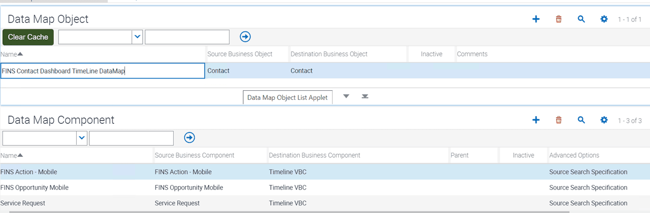 Specifying data map components: This image is described in the surrounding text.