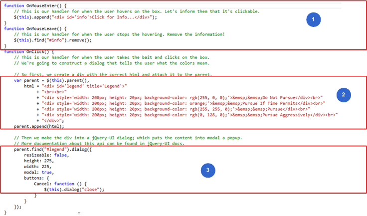 Customizing the Plug-In Wrapper to Define Custom Events: This image is described in the surrounding text.