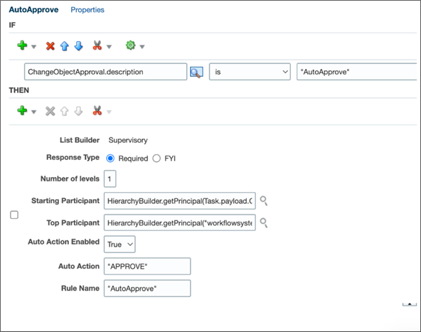 自動承認ルールのイメージ
