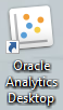 Oracle Analytics Desktopショートカット・アイコン Oracle Analytics Desktopショートカット・アイコン