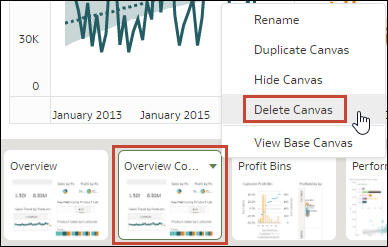 「表示」の重複キャンバスの削除オプション 「表示」の重複キャンバスの削除オプション