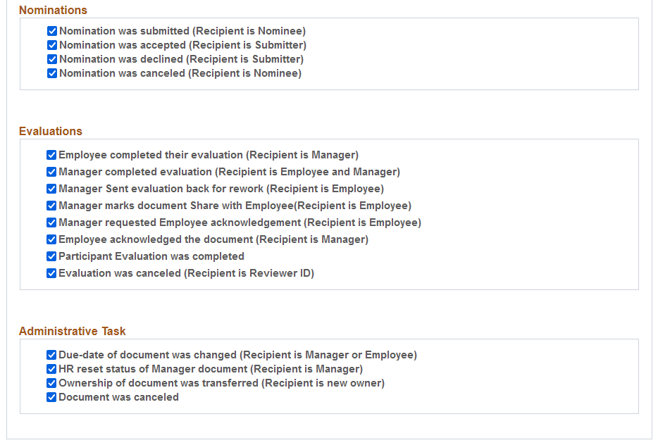 ePerformance Installation - ePerformance page (2 of 5)