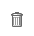 Delete row icon
