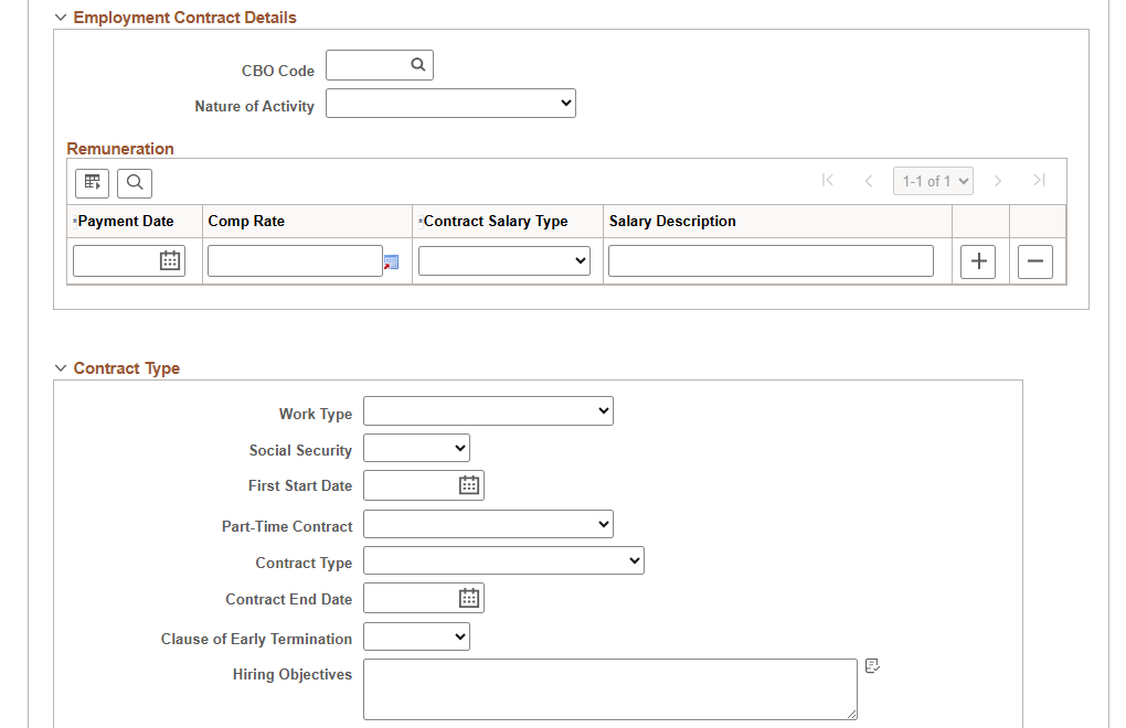 Additional Contract Info page (2 of 4)