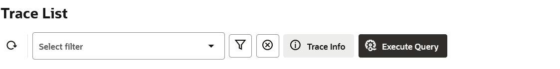 Trace Info Trace Info