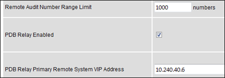 PDB Relay Enable check box