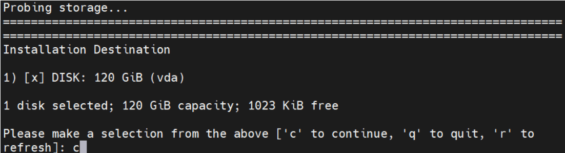 Probing storage