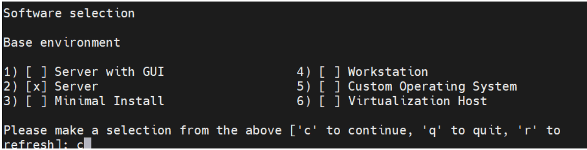 Software Selection
