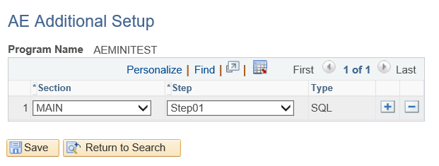 Application Engine Additional Setup