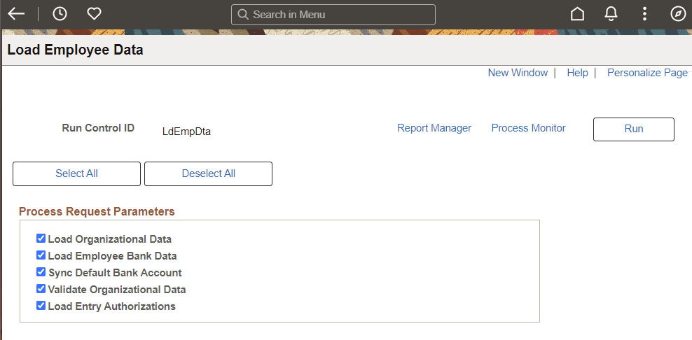 Load Employee Data