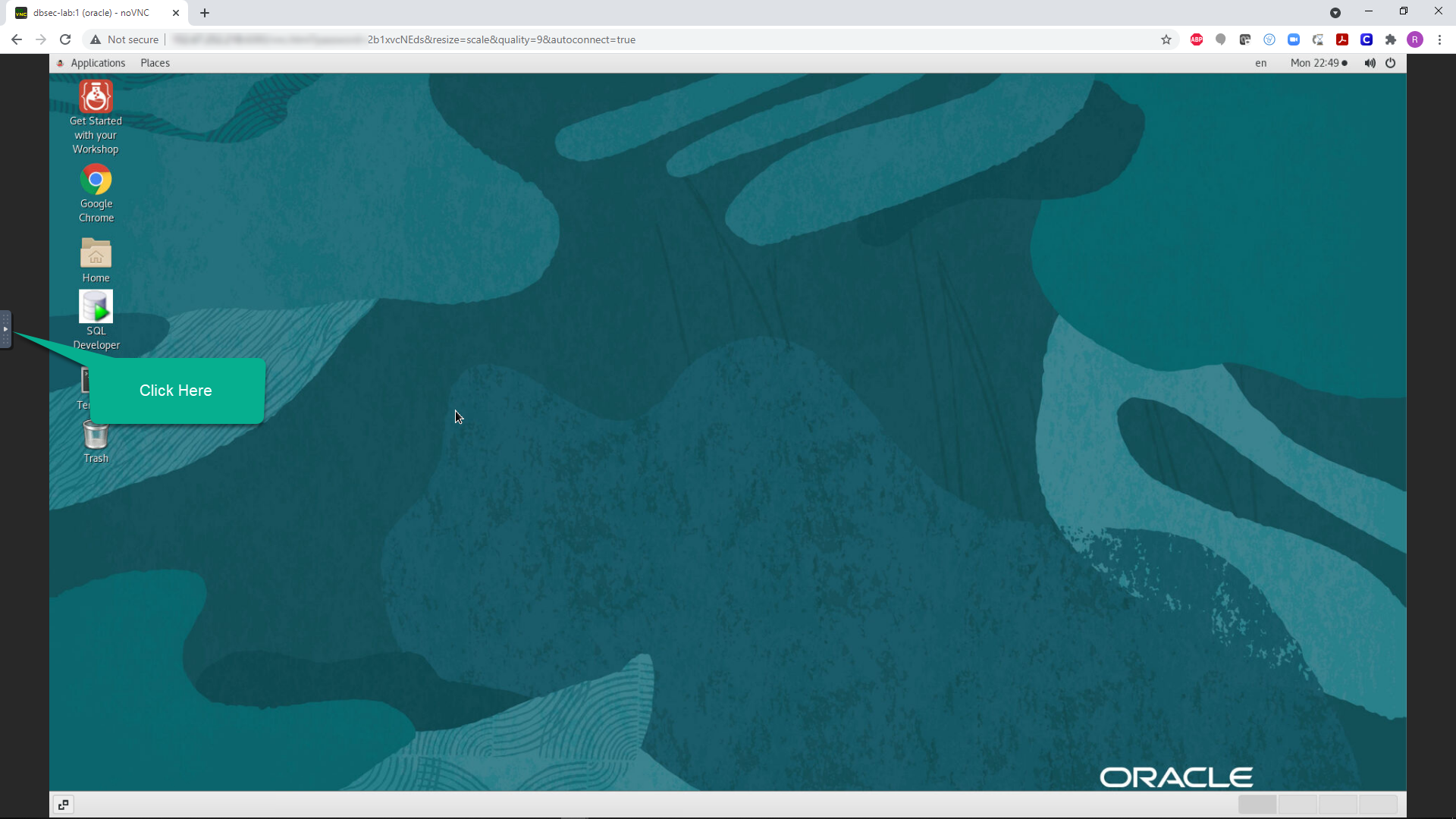 画面左中央にある小さなグレーのタブをクリックして、コントロール・バーを開きます。 画面左中央にある小さなグレーのタブをクリックして、コントロール・バーを開きます。