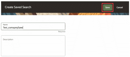 保存済検索の作成