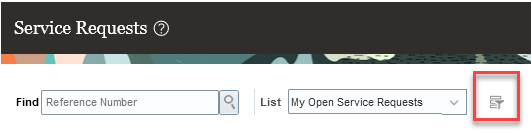 拡張検索の表示ボタンのスクリーンショット。