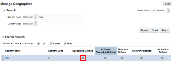 「地理検証の管理」ページの図