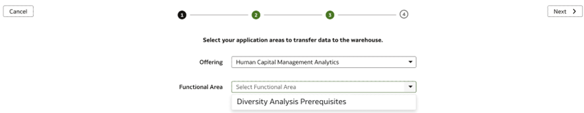 データ・パイプラインを作成するウィザードのステップ1 データ・パイプラインを作成するウィザードのステップ1