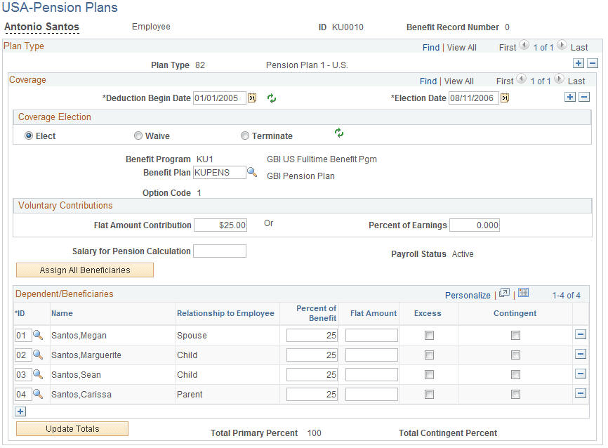 USA Pension Plans page