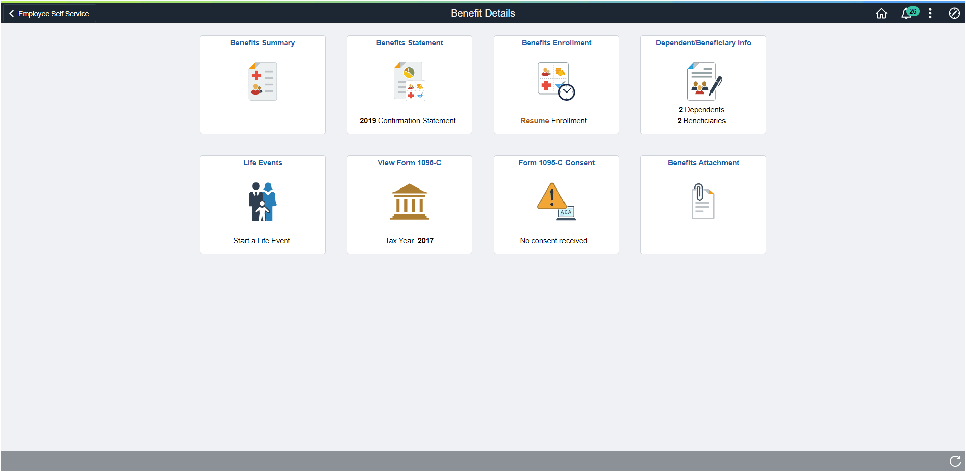 Benefits Attachment Tile