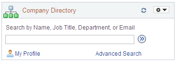 Company Directory pagelet