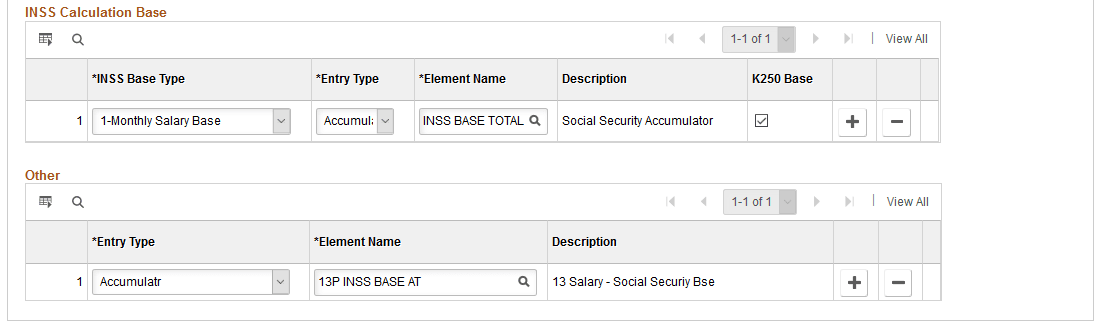 MANAD Parameters BRA page (2 of 2)