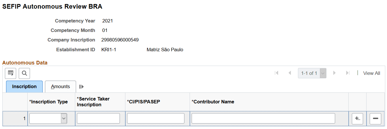 SEFIP Autonomous Review BRA page