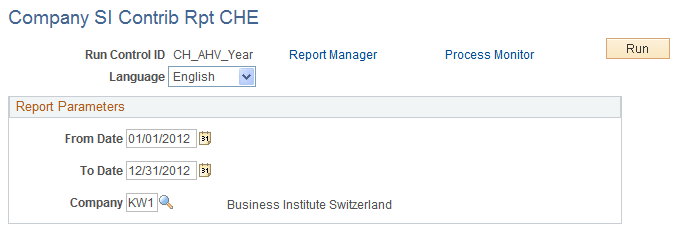 Company SI Contrib Rpt CHE page