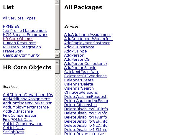Viewing the RegistryDoc