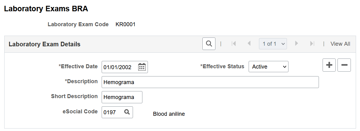Laboratory Exams BRA page