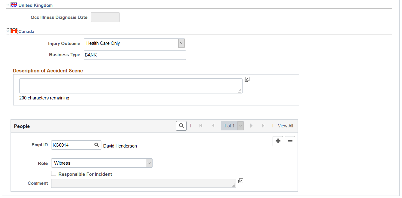 Injury Details - Description page (2 of 2)